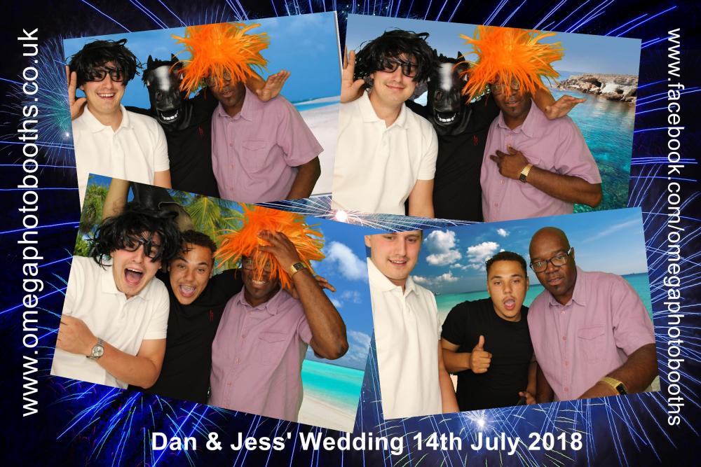 Dan & Jess' wedding | View more photos from the event at gallery.omegaphotobooths.co.uk/u/Omega-Photobooths/Dan-Jess-wedding